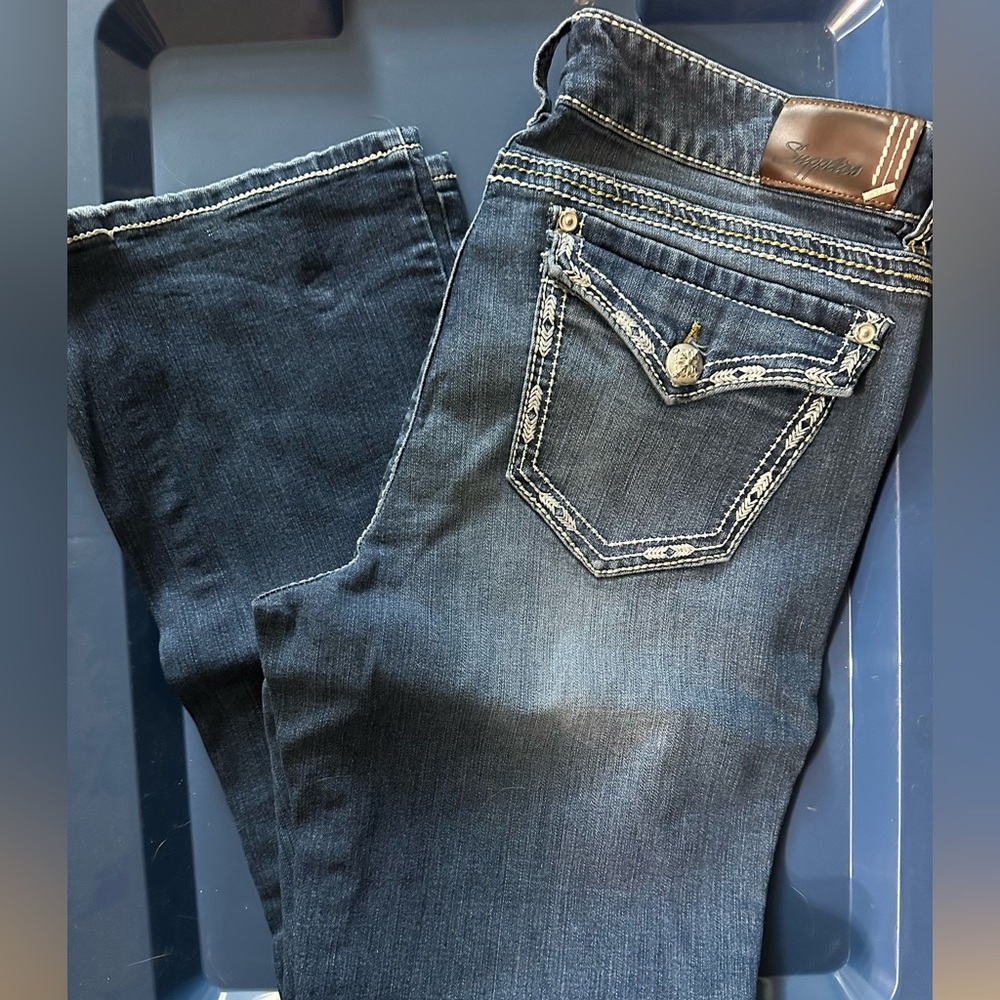 Signature Women's Boot Cut Jeans in Indigo